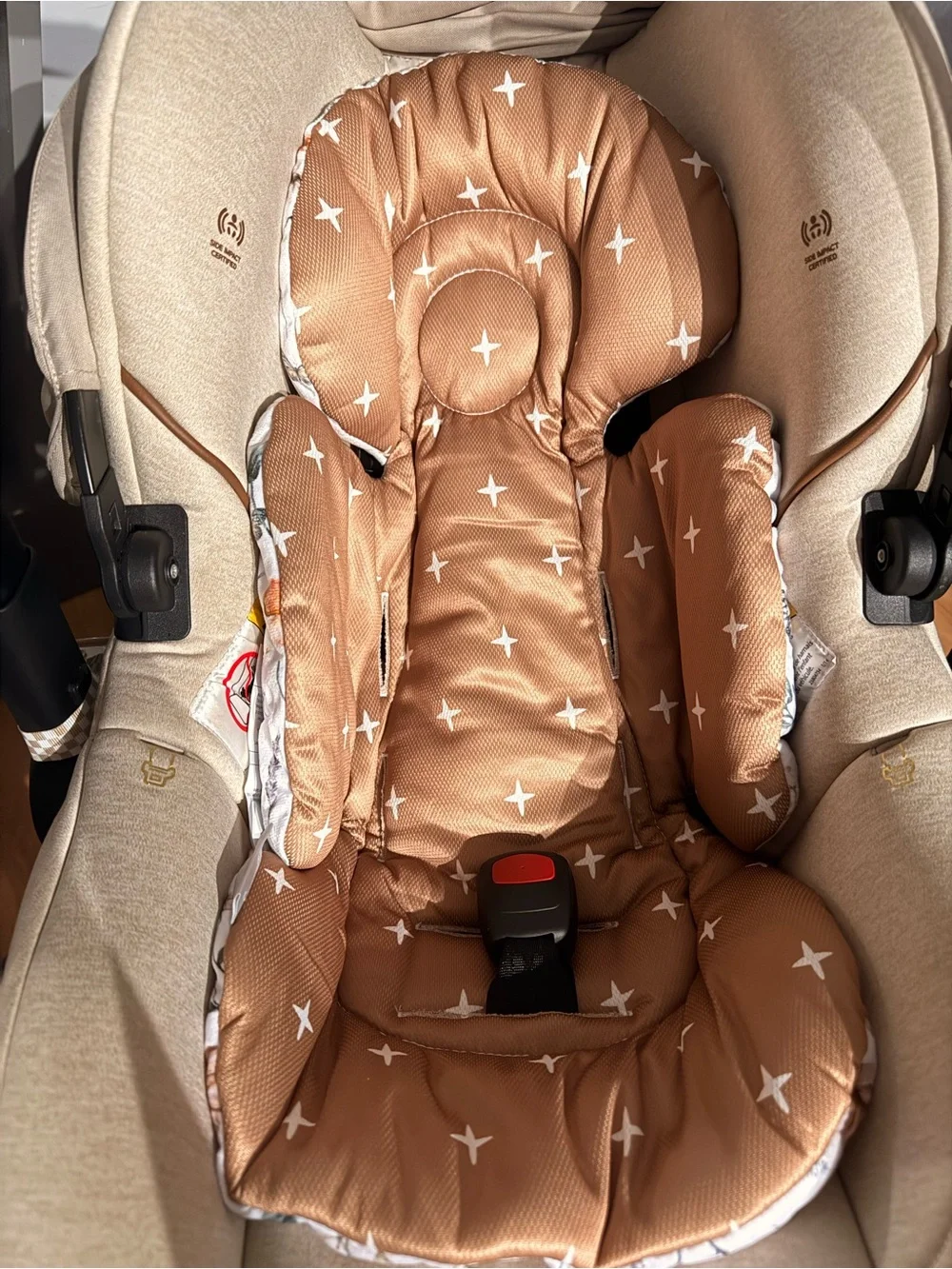 Floral Infant Seat Liner Cushion